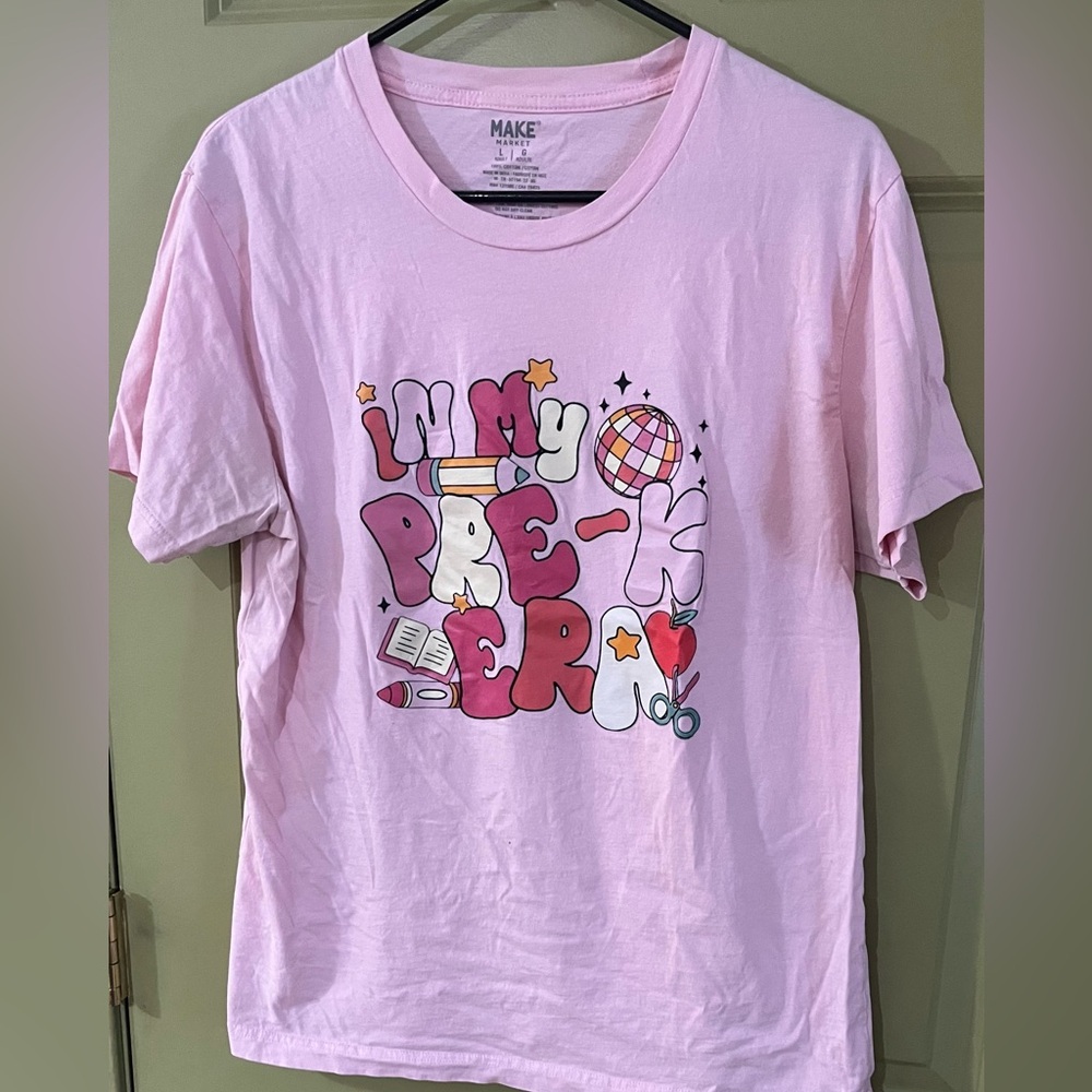Teacher shirt!! In My Prek Era!!!
